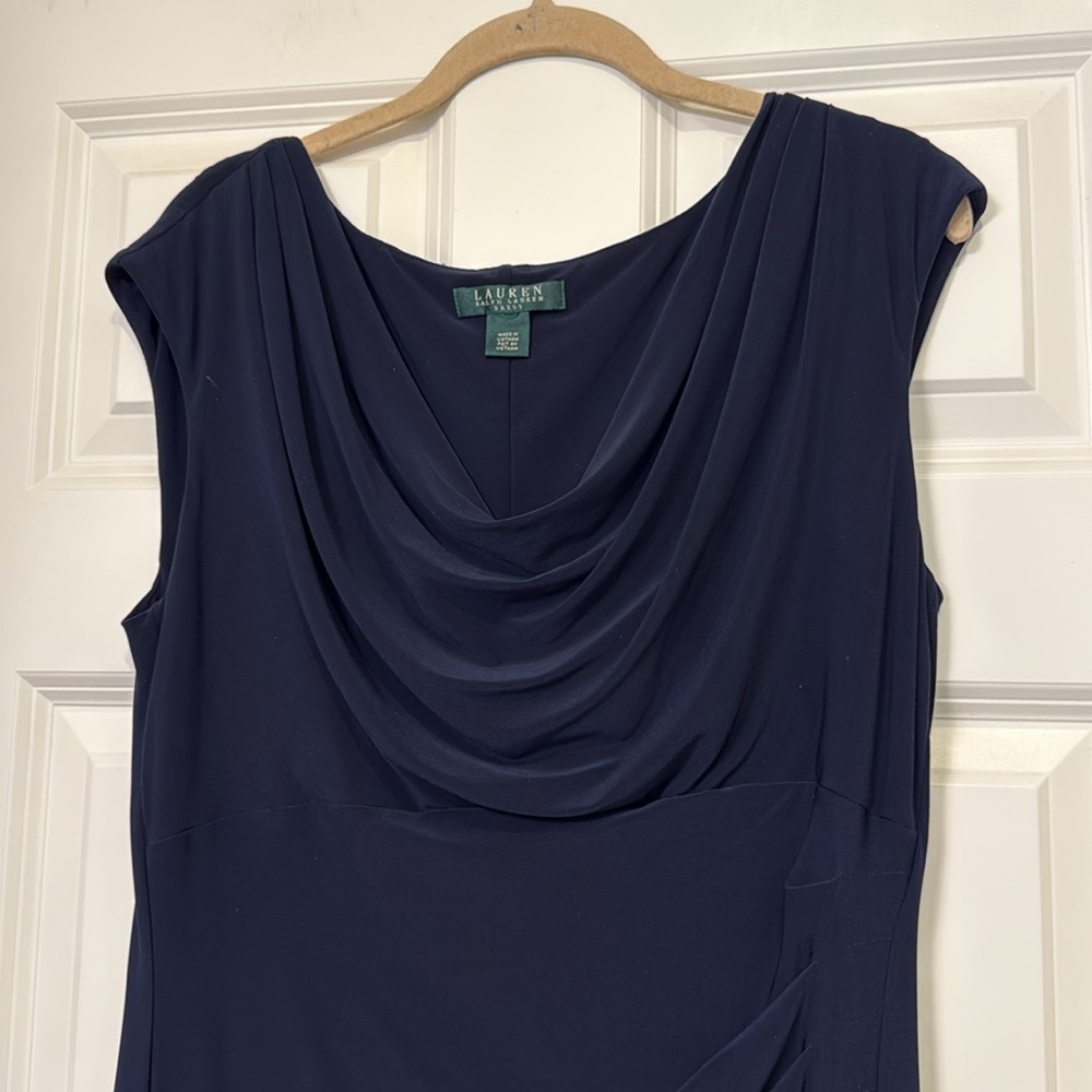 Lauren Ralph Lauren Navy Dress - Picture 2 of 4